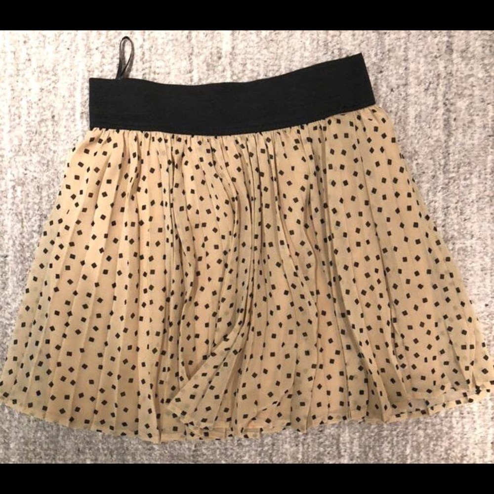 Polka dot skirt